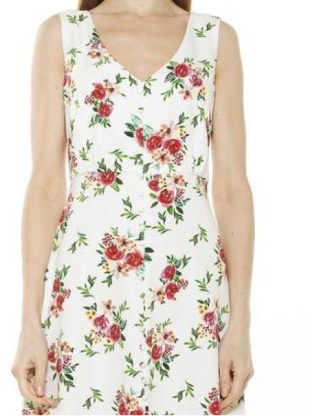 Alexia Admor white floral Milana maxi dress - Picture 2 of 9